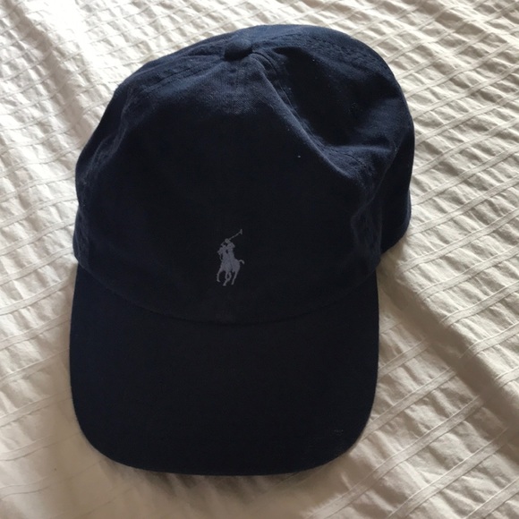 navy blue polo cap